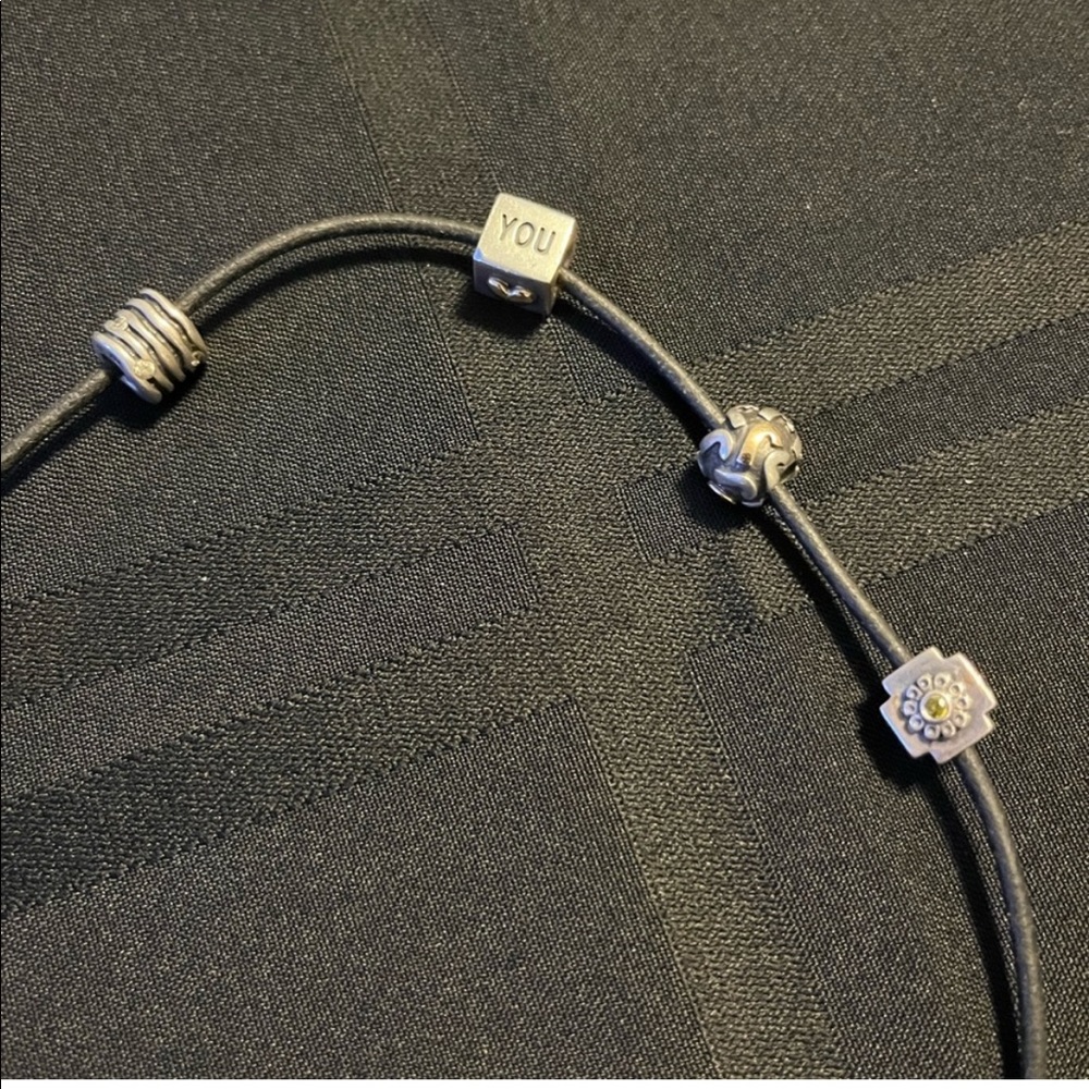 J charm from Pandora